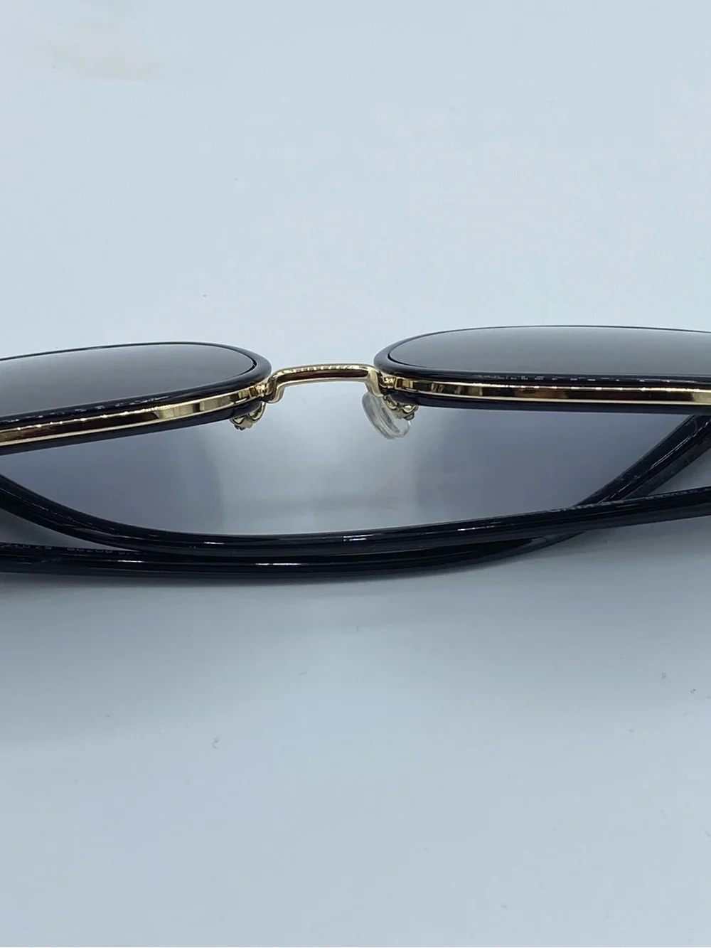 Kurt Geiger London Square Butterfly Sunglasses (Model KGL9037/S) Black/Gold 8079
